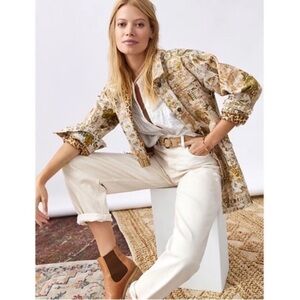 Anthropologie Pilcro The Fielder Denim Shirt Jacket Sz‎ S